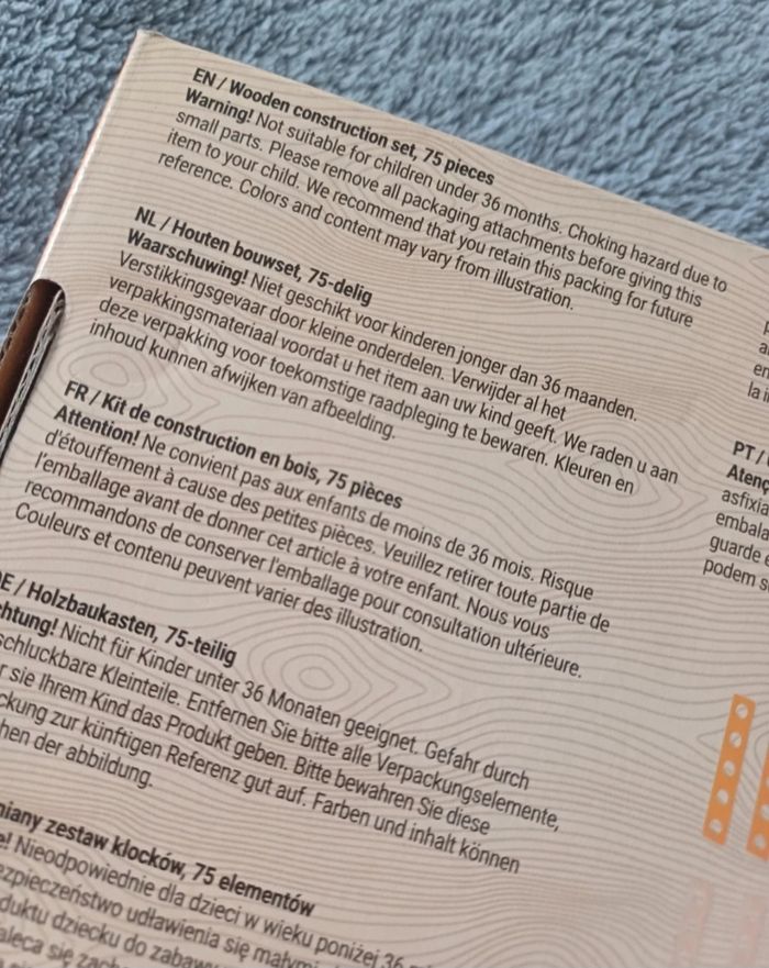 🧸Jeux kit de construction en bois 75 pièces pour enfants Dès 3ans + mini matters - photo numéro 7