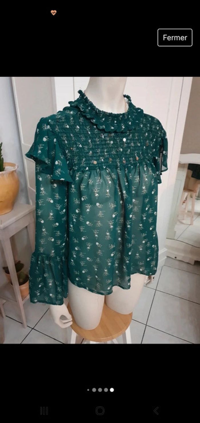 Blouse vaporeuse 💚 - photo numéro 16