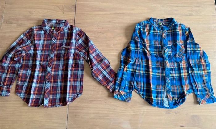 Lot vêtements garçon 4/6 ans - jeans - chemises pépé jeans - orchestra - tape à l’œil - hilfiger - photo numéro 11