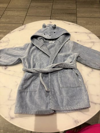 Peignoir de bain bébé garçon
