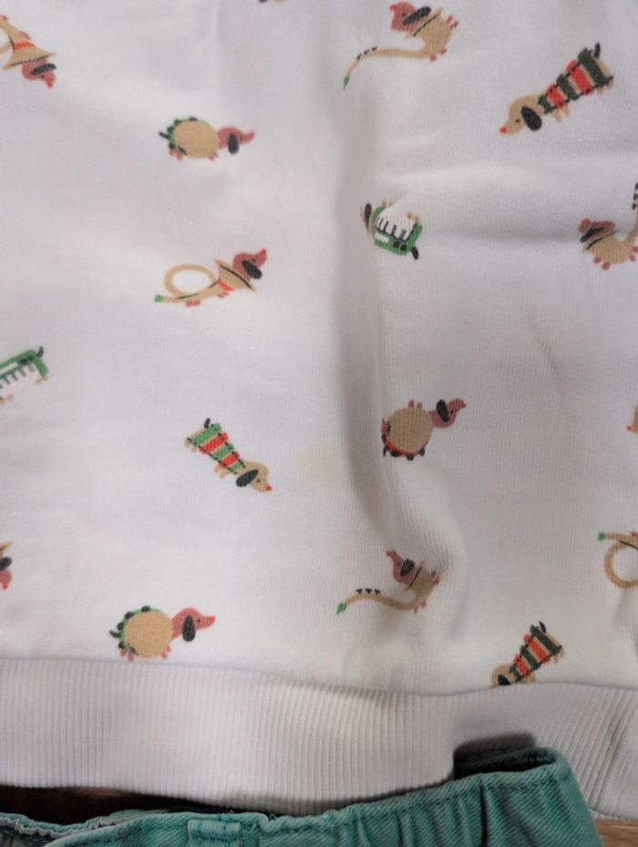 Lot de 2 ensembles short bébé garçon 24 mois Sergent Major - photo numéro 11