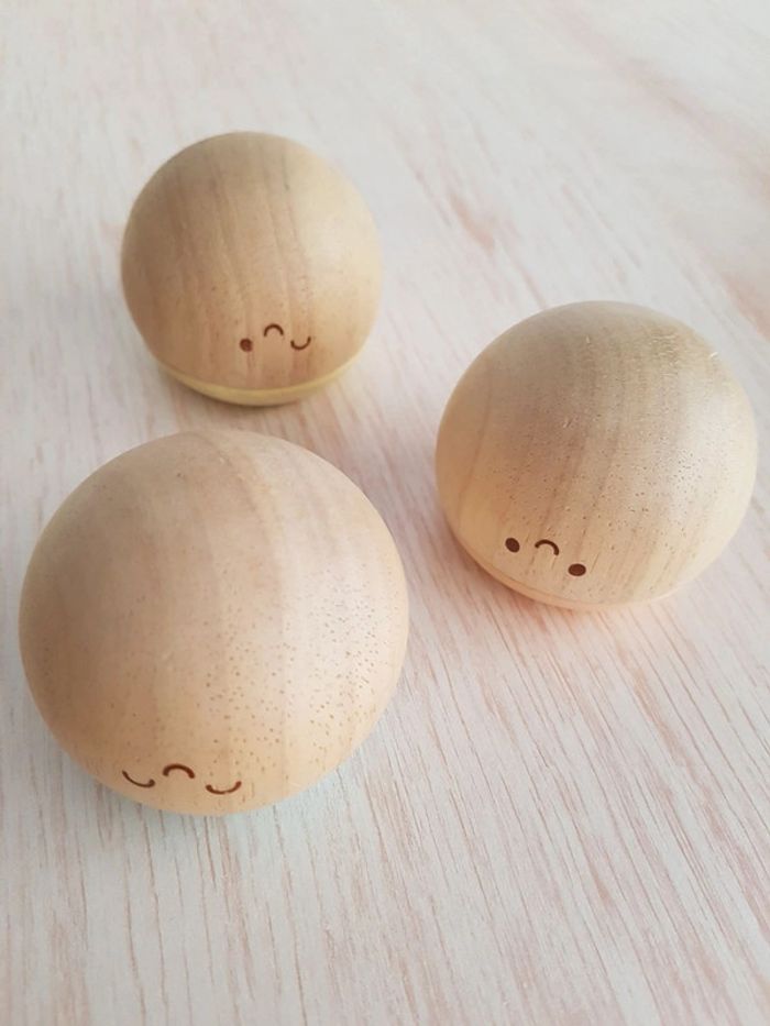 Têtes sensorielles culbuto pastel en bois de Plan toys - photo numéro 8