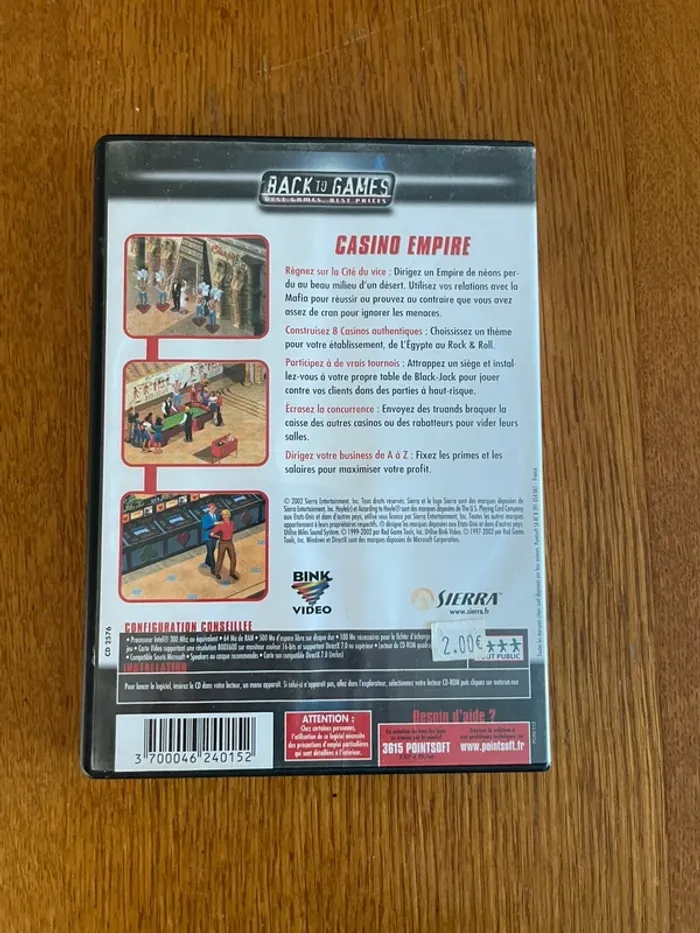 Jeu Pc casino empire - photo numéro 3
