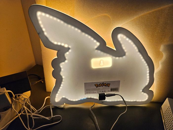 Lampe led pikachu pokémon - photo numéro 7