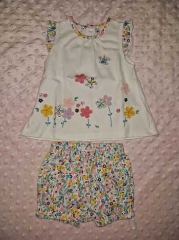 Ensemble short + t-shirt