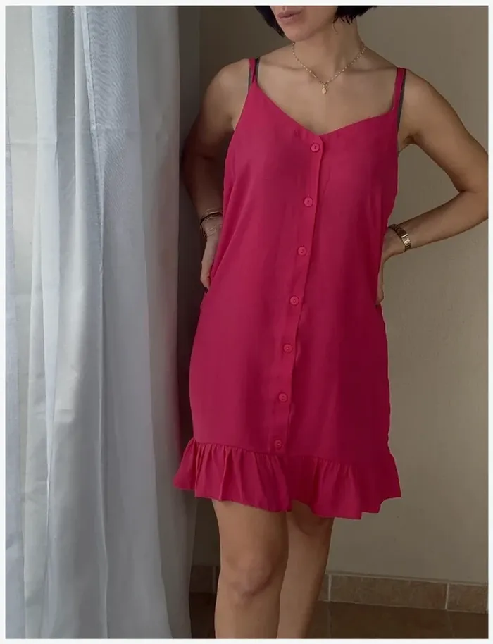 Robe Etam rose 40 neuve avec étiquette - photo numéro 2