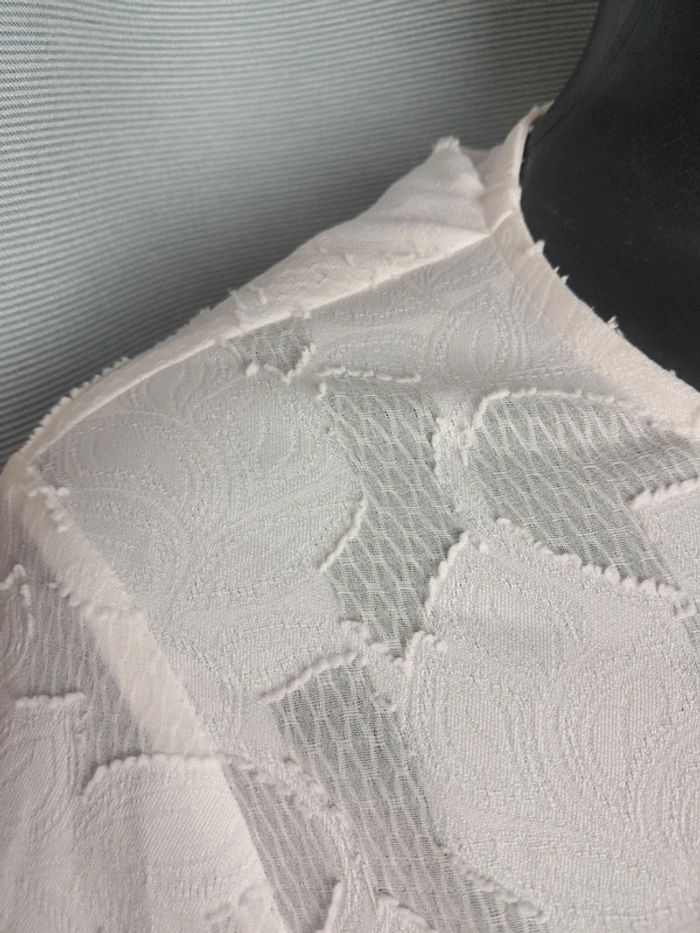Balzac blouse blanche été T.36/38 neuve - photo numéro 4