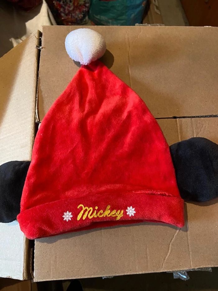Bonnet noël mickey