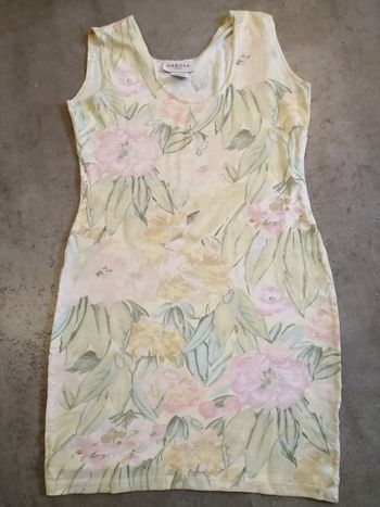 Robe imprimée fleurie Taille 1/36/38  Caroll