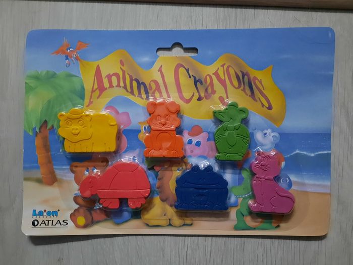6 Animaux Crayons