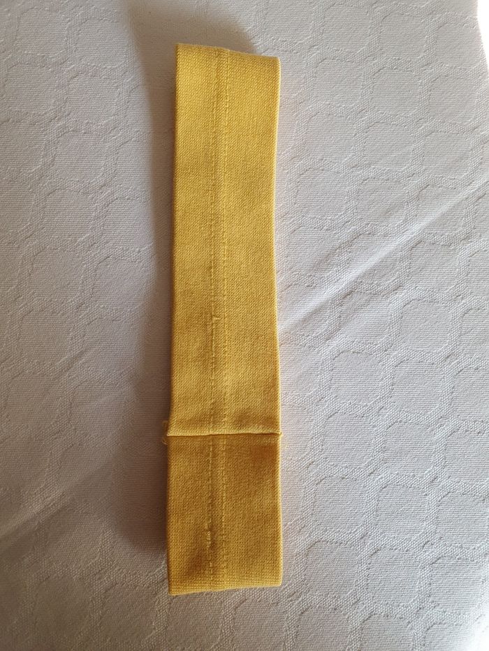 Bandeau élastique jaune - photo numéro 2