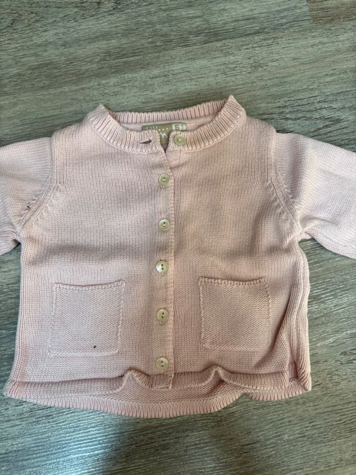 Lot pull et gilet 6 mois - photo numéro 7