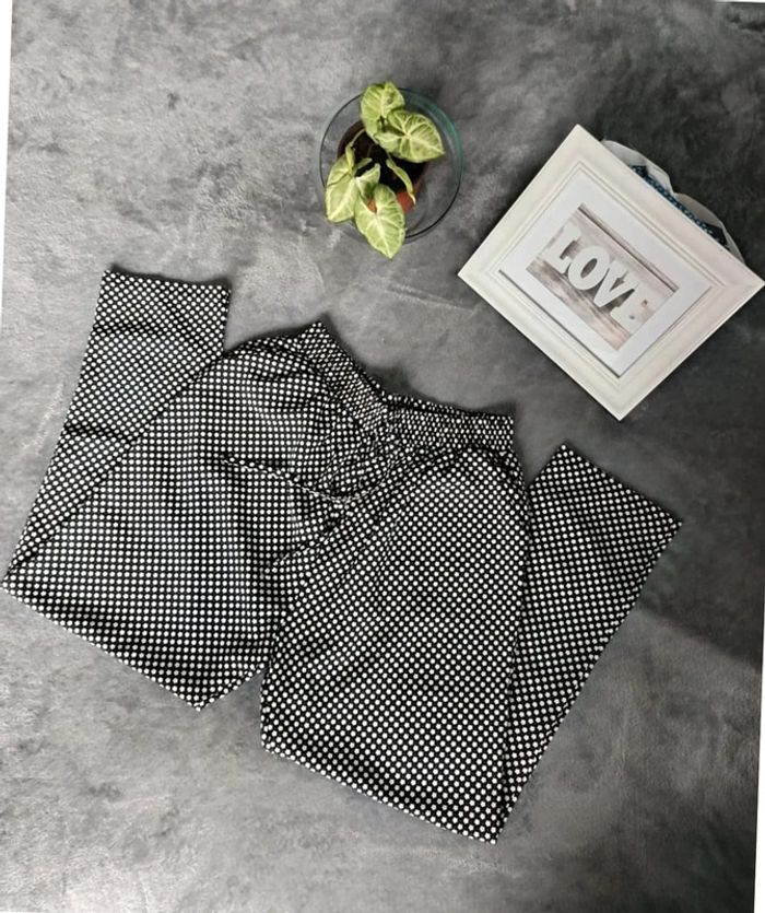 Pantalon fluide motif fleurs taille M/L - photo numéro 2