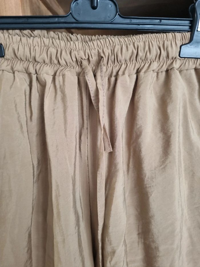 Pantalon fluide beige Renatto Bene - photo numéro 2