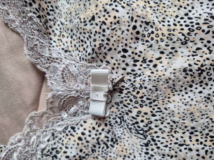 Lot Nuisettes Bleu/moutarde/léopard noir et blanc  T 36/38 - photo numéro 6