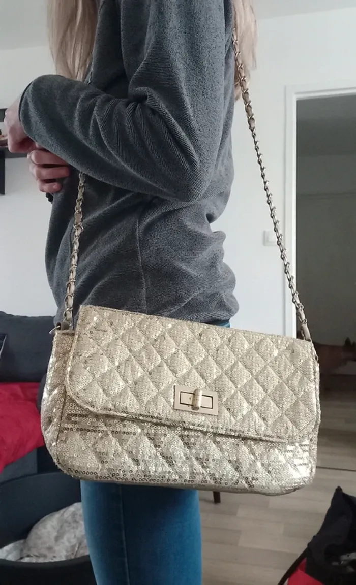 Sac à main doré - photo numéro 15