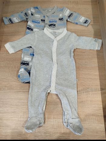 Lot de 2 pyjama 3 mois