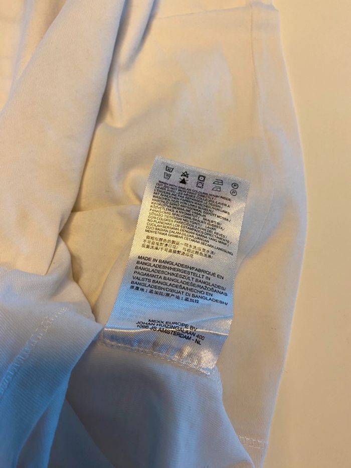 Tee shirt ML blanc Mexx 10 ans - photo numéro 5