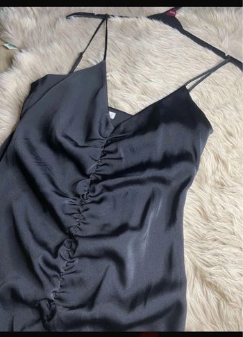 Robe de soiree / cocktail longue noir à bretelles moulante H&M Taille L / 40 Neuf avec étiquette