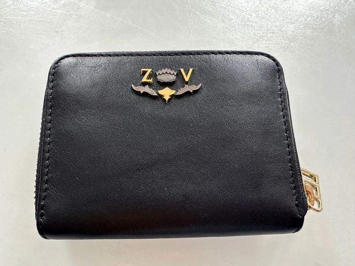 Porte monnaie cuir Zadig et Voltaire rock noir