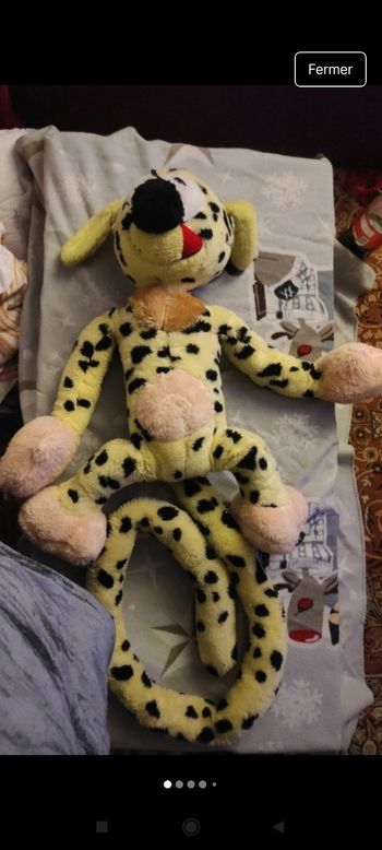 Très belle et grande peluche Marsupilami p4
