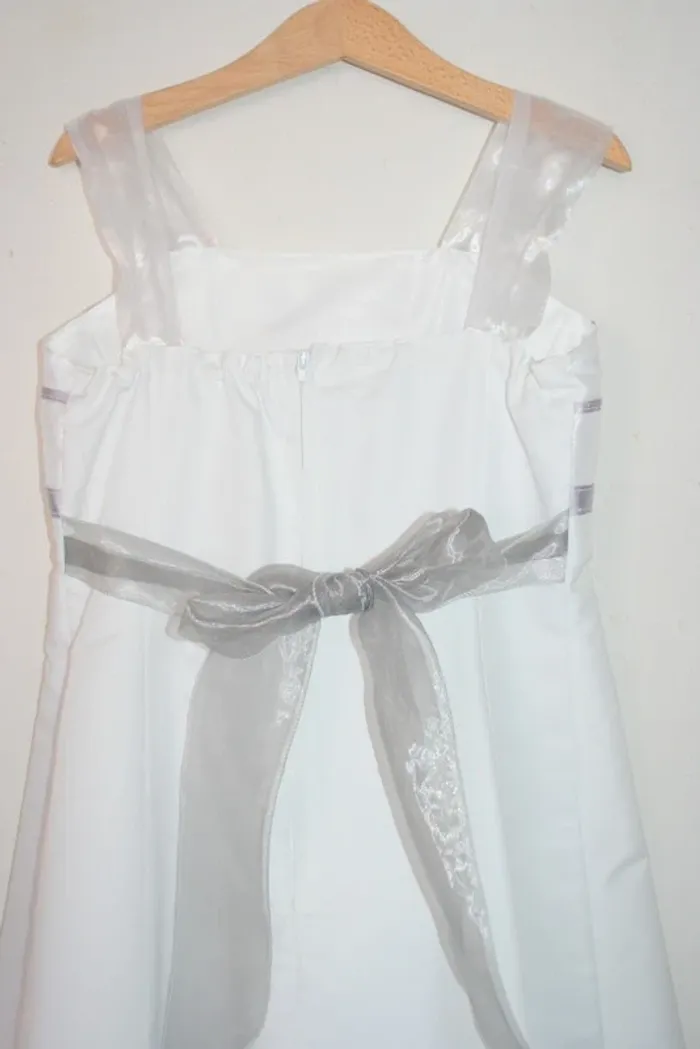 Robe Enfant d'honneur blanche 8 ans Morelle Mariage - photo numéro 7