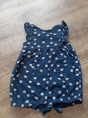 Combi short Kiabi fille 9 mois