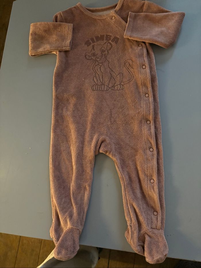 Pyjama hiver simba - photo numéro 2
