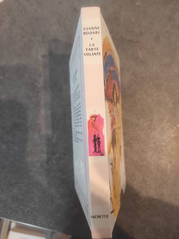 La tarte volante Gianno Rodari Bibliothèque Rose cartonnée 1979 - photo numéro 2