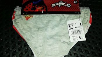 Lot Culottes miraculous 2/3 ans filette