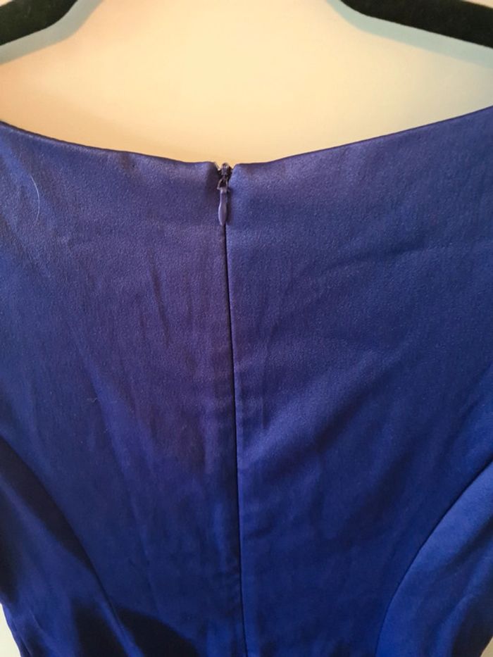 Robe chic bleu violette - photo numéro 4