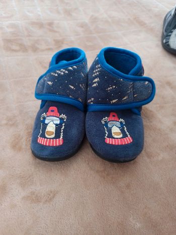 Chaussons a scratchs