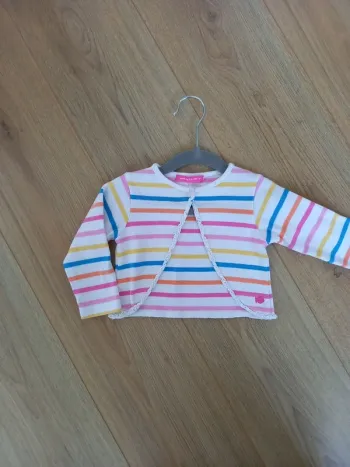 Gilet fin multicolore