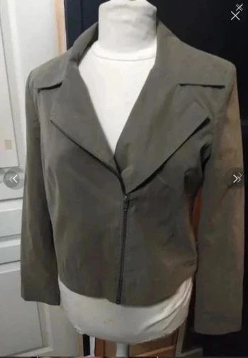 veste kaki t 40 camaïeu