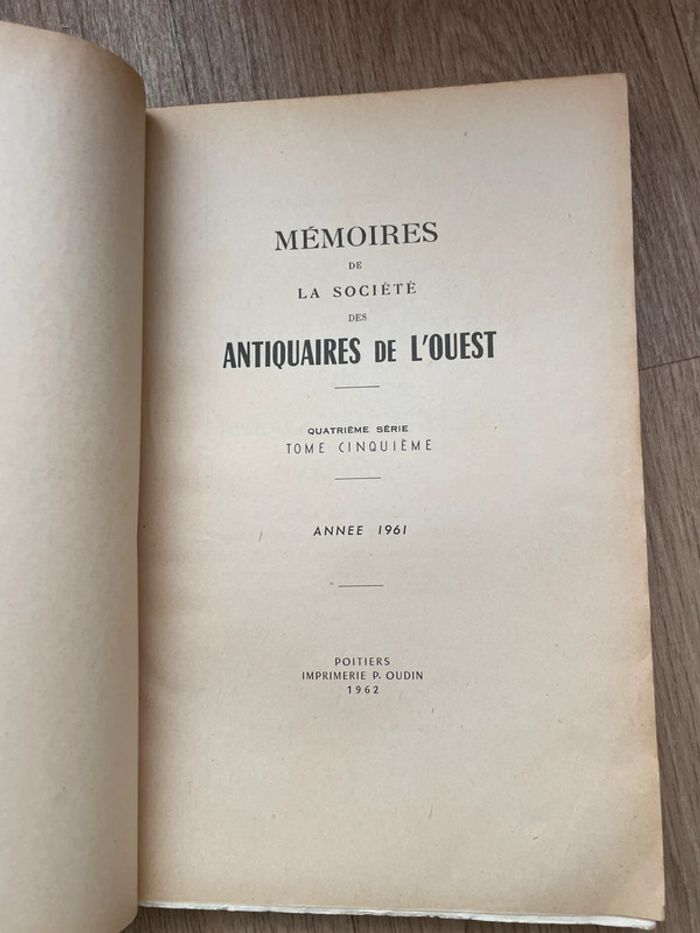 La société Antiquaires de l’ouest 1937 - photo numéro 2