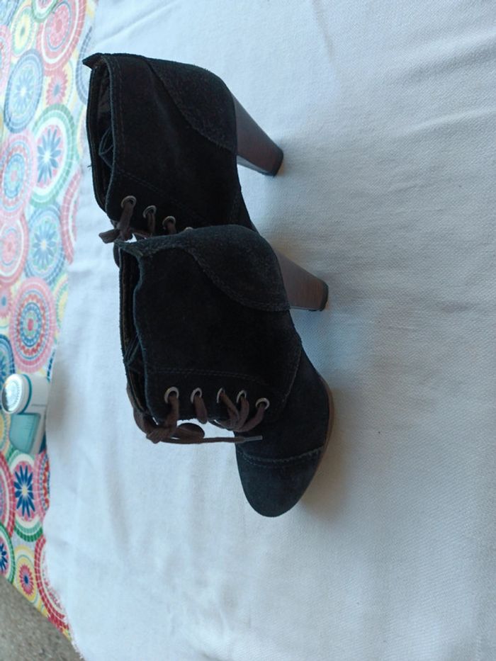 Bottines en daim - photo numéro 5