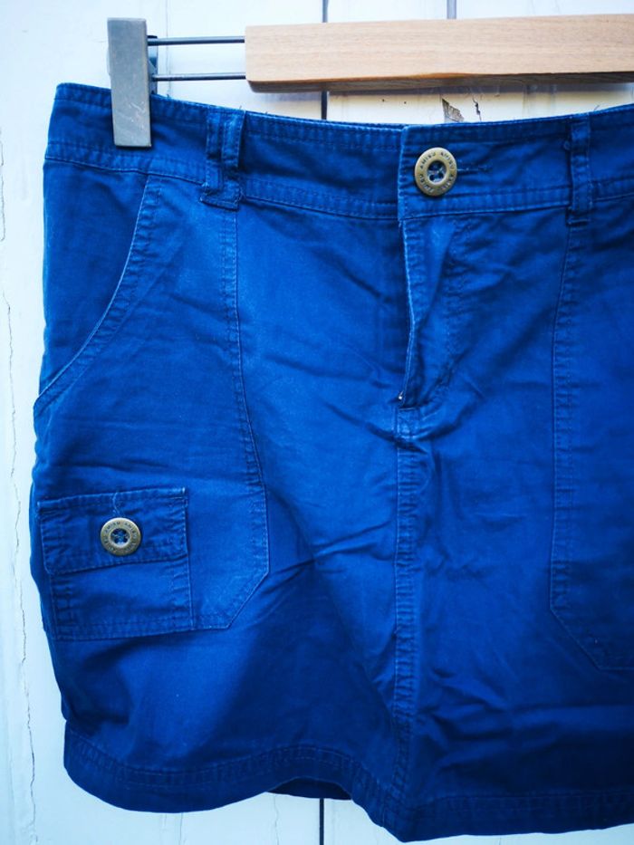 Jupe courte bleu marine Amisu - photo numéro 3