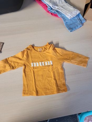 Tee shirt manches longues 3 mois