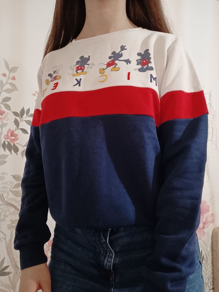 Sweat colorblock Disney mickey XS/16 ans
