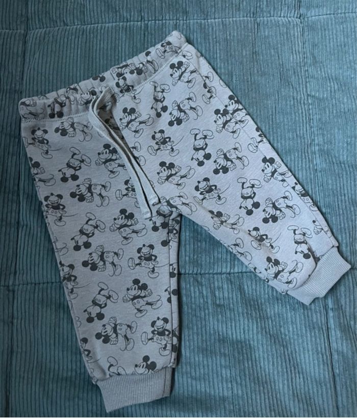 Pantalon Disney molletonné 9 mois jogging Disney