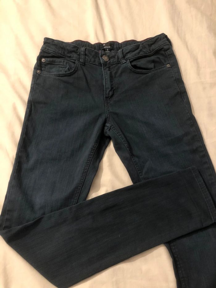 Skinny fit bleu foncé XS