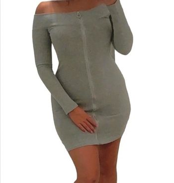 Robe épaule dénudé