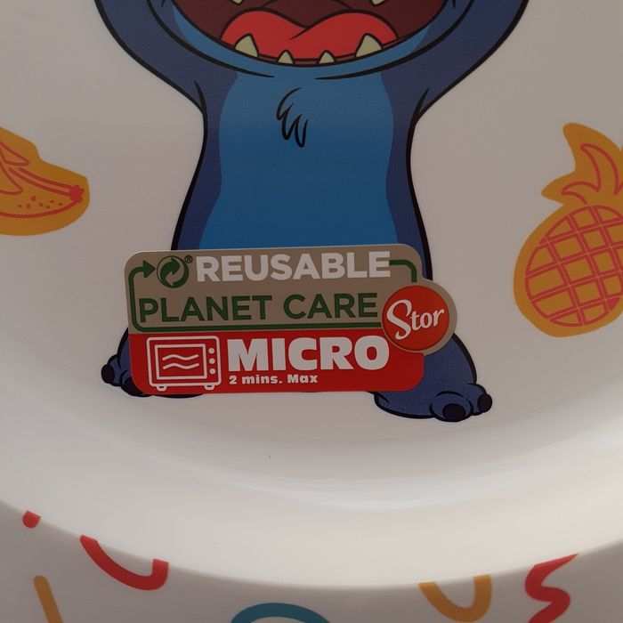 Stitch: Assiette & Bol /Enfant *plastique micro-ondable - photo numéro 5