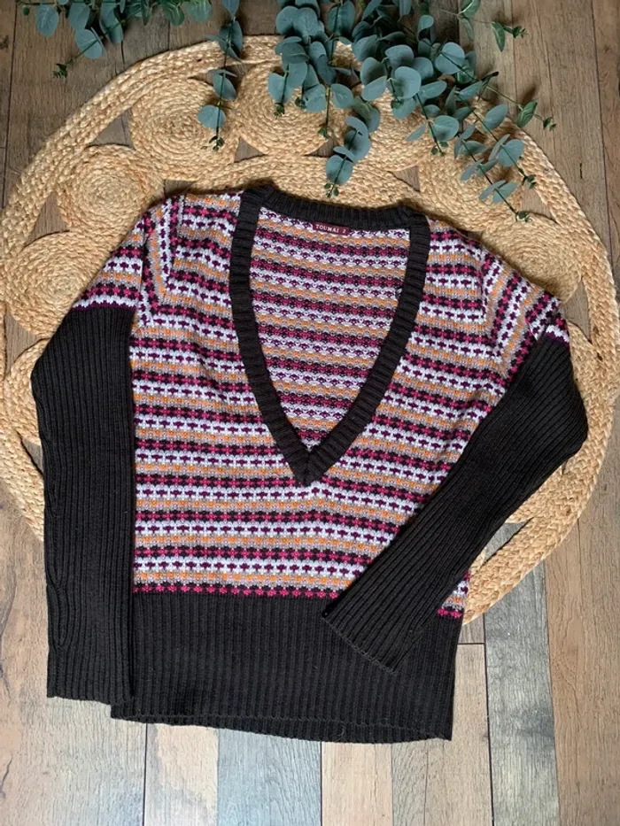 Pull vintage taille m - photo numéro 2