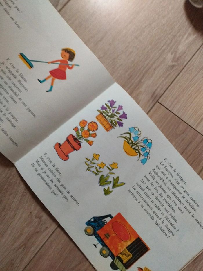 Livre vintage je découvre l alphabet - photo numéro 4