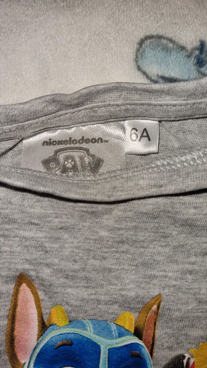 Tee-shirt pat patrouille 6 ans en bon état - photo numéro 11