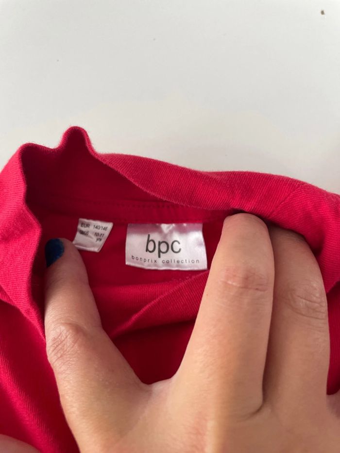 Lot de 2 tee-shirts manche longue col roulé taille 10 ans - photo numéro 2