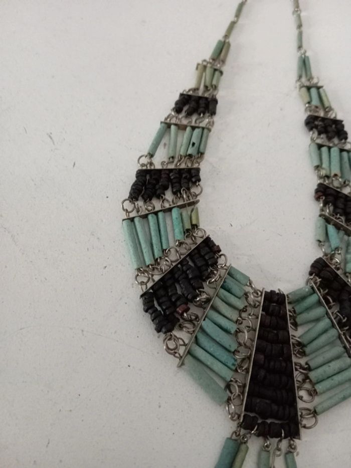 Collier plastron style égyptien - photo numéro 8