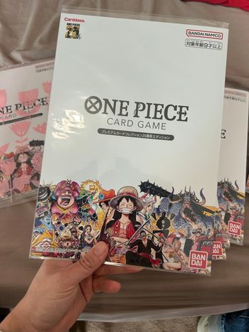 One piece premium card 25th anniversaire japonais 
