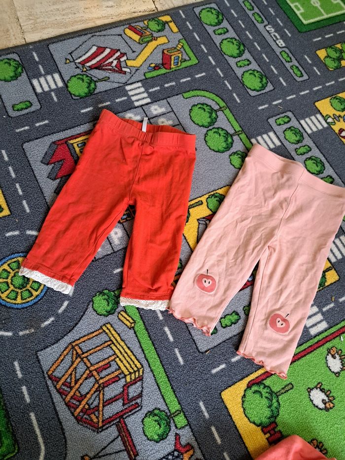 Lot de 5 leggings court 3 ans